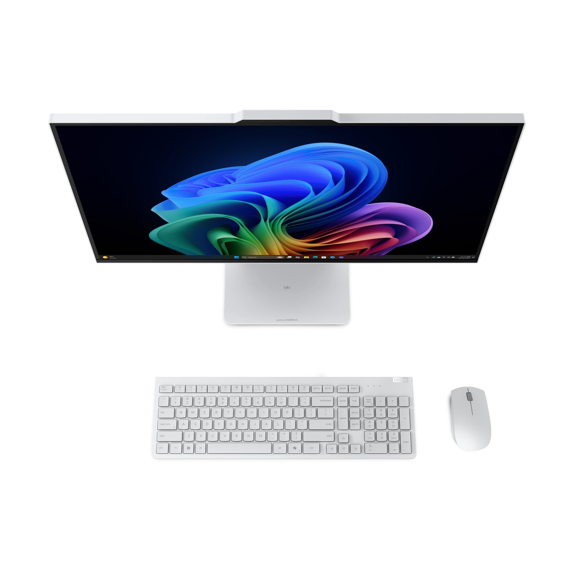 Lenovo IdeaCentre AIO 27ILL11 Intel Core Ultra 7 256V 68,6 cm (27") 1920 x 1080 pixels PC All-in-One 16 Go LPDDR5x-SDRAM 512 Go SSD Windows 11 Home Wi-Fi 6 (802.11ax) Gris