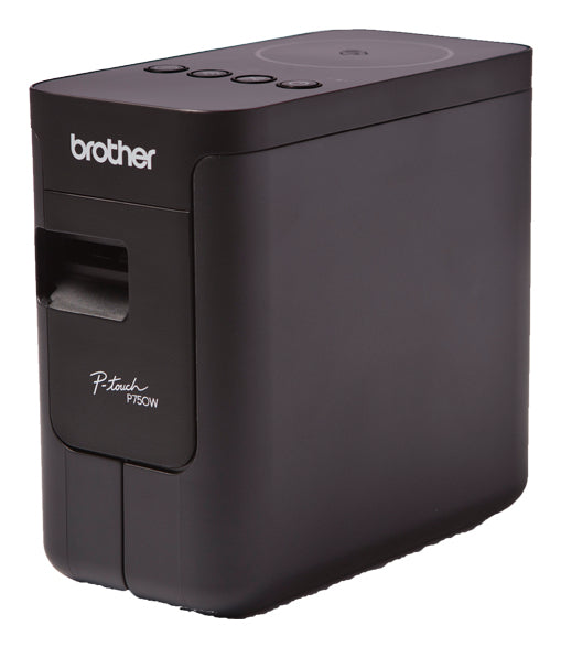 Brother PT-P750W imprimante pour étiquettes 180 x 180 DPI 30 mm/sec Avec fil &sans fil HSE/TZe Wifi