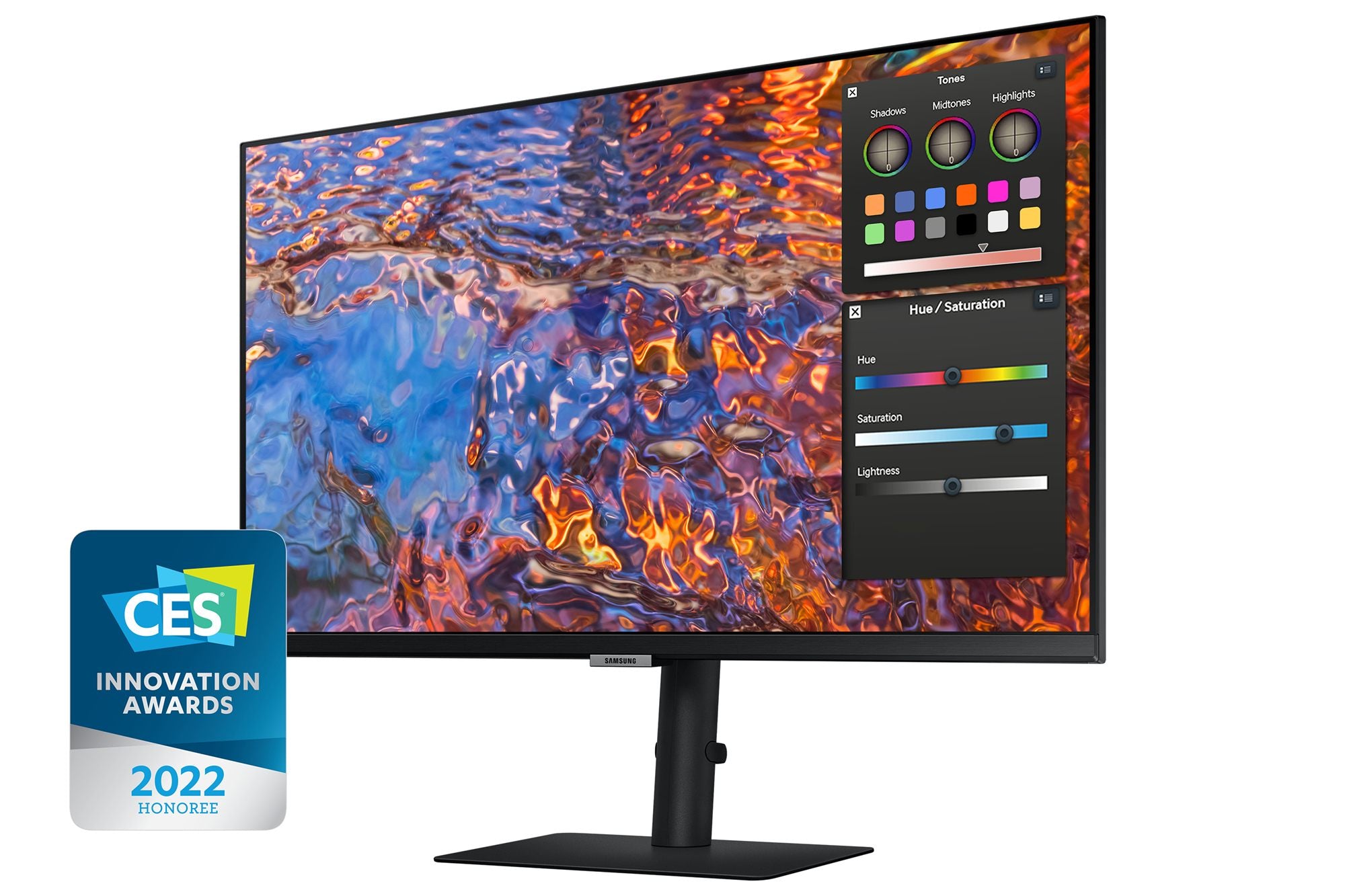 SAMSUNG LS27B800PXPXEN 27p 16:9 3840x2160 IPS 5ms HDR400 HAS/Swivel/Pivot/Tilt HDMI/DP/USB-C 90W/LAN USB3 Hub VESA 100