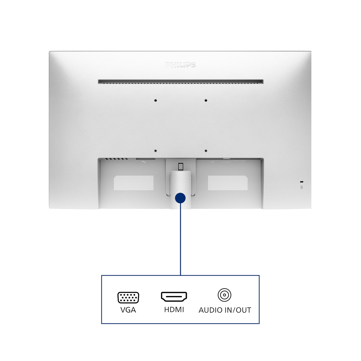 PHILIPS 271V8AW/00 27p IPS 1920x1080 16:9 HDMI D-SUB White