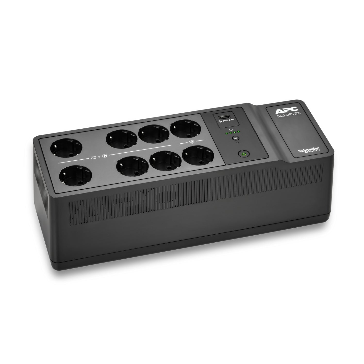 APC Back-UPS UPS wall mountable / surface mountable AC 230V 300Watt 500VA output connectors 8