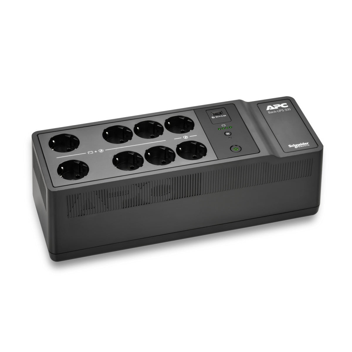 APC Back-UPS UPS wall mountable / surface mountable AC 230V 300Watt 500VA output connectors 8