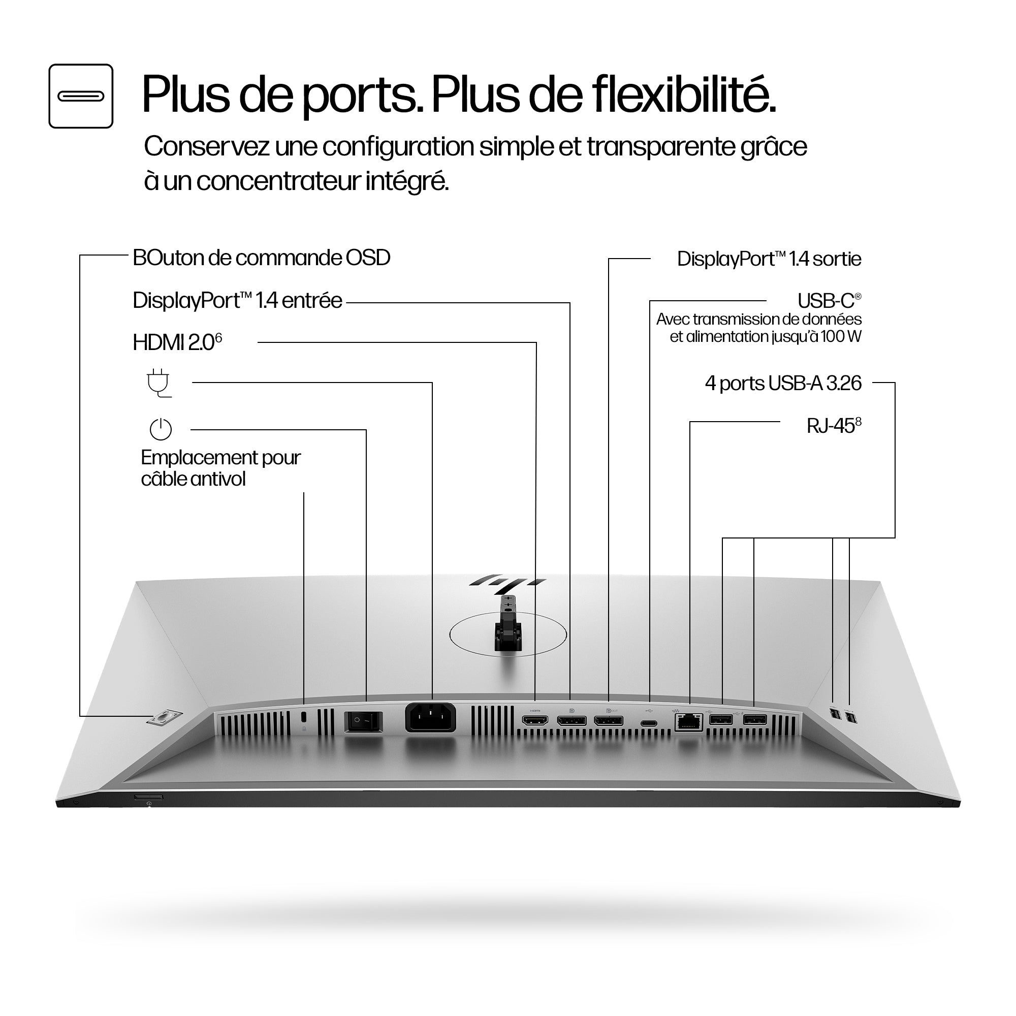 "HP Series 7 Pro 724pu écran plat de PC 61 cm (24"") 1920 x 1200 pixels LCD Argent"