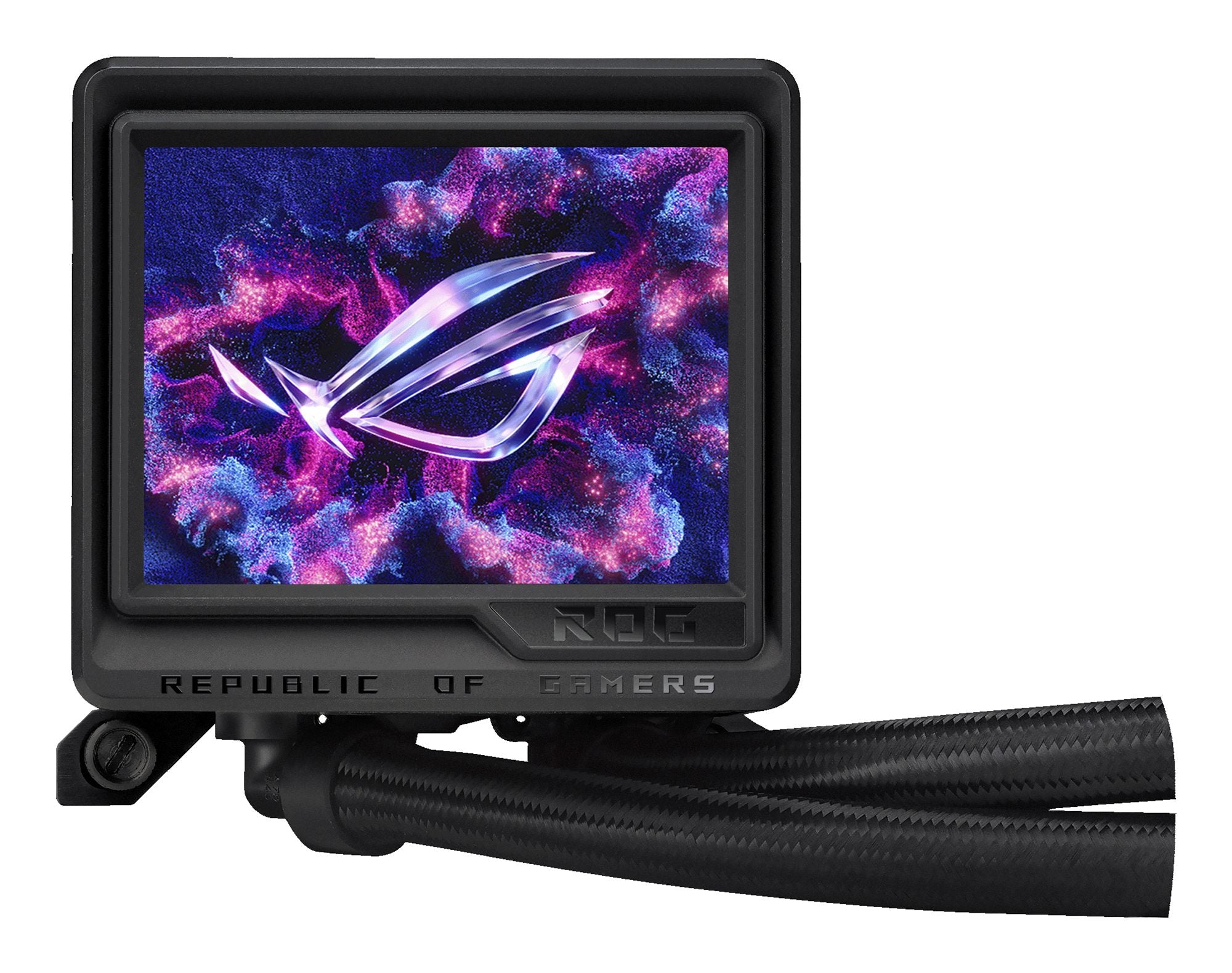 ASUS ROG Ryujin III 360 ARGB Extreme all-in-one liquid CPU cooler with Aseteks Emma Gen8 V2 pump