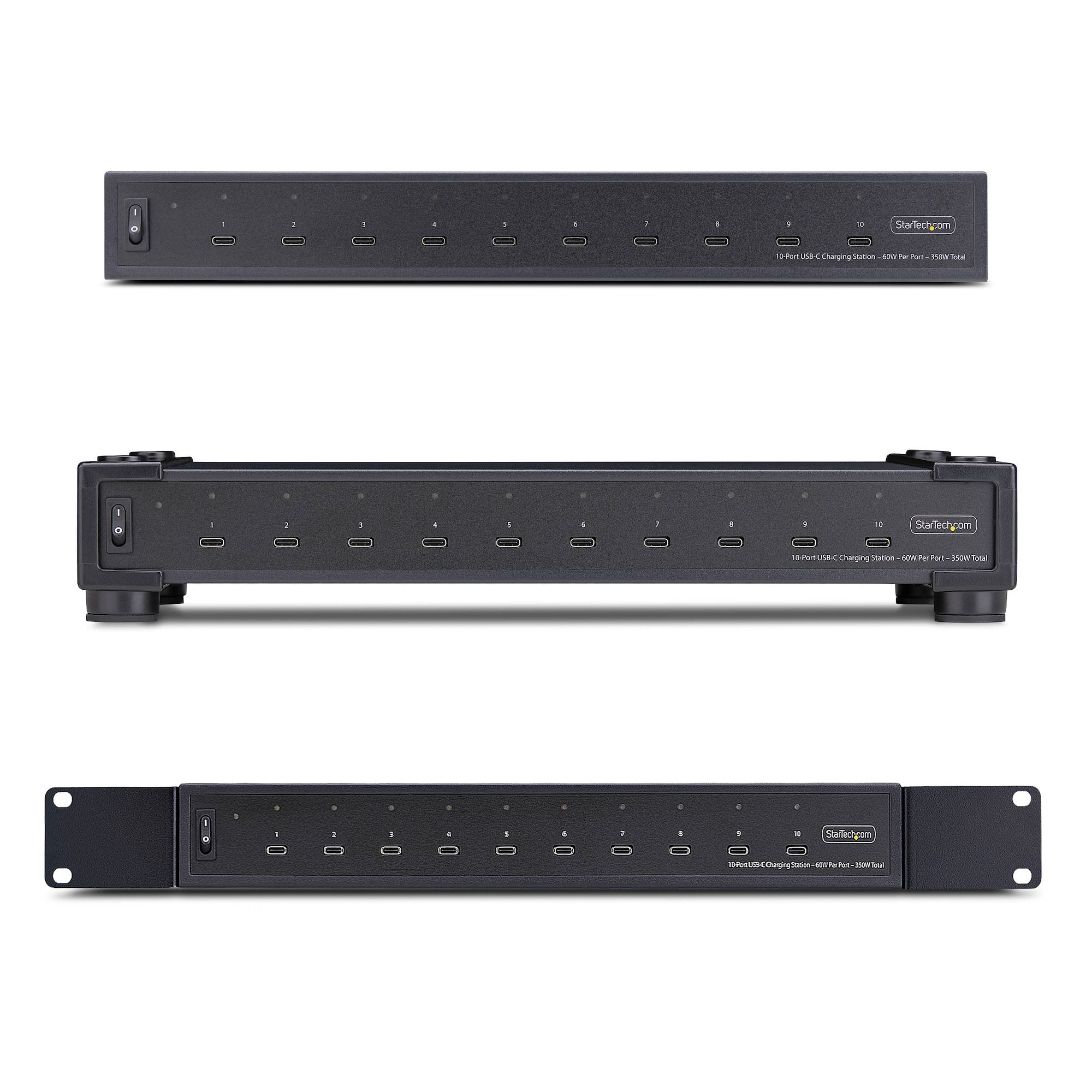10-Port USB-C Charging Station 350W