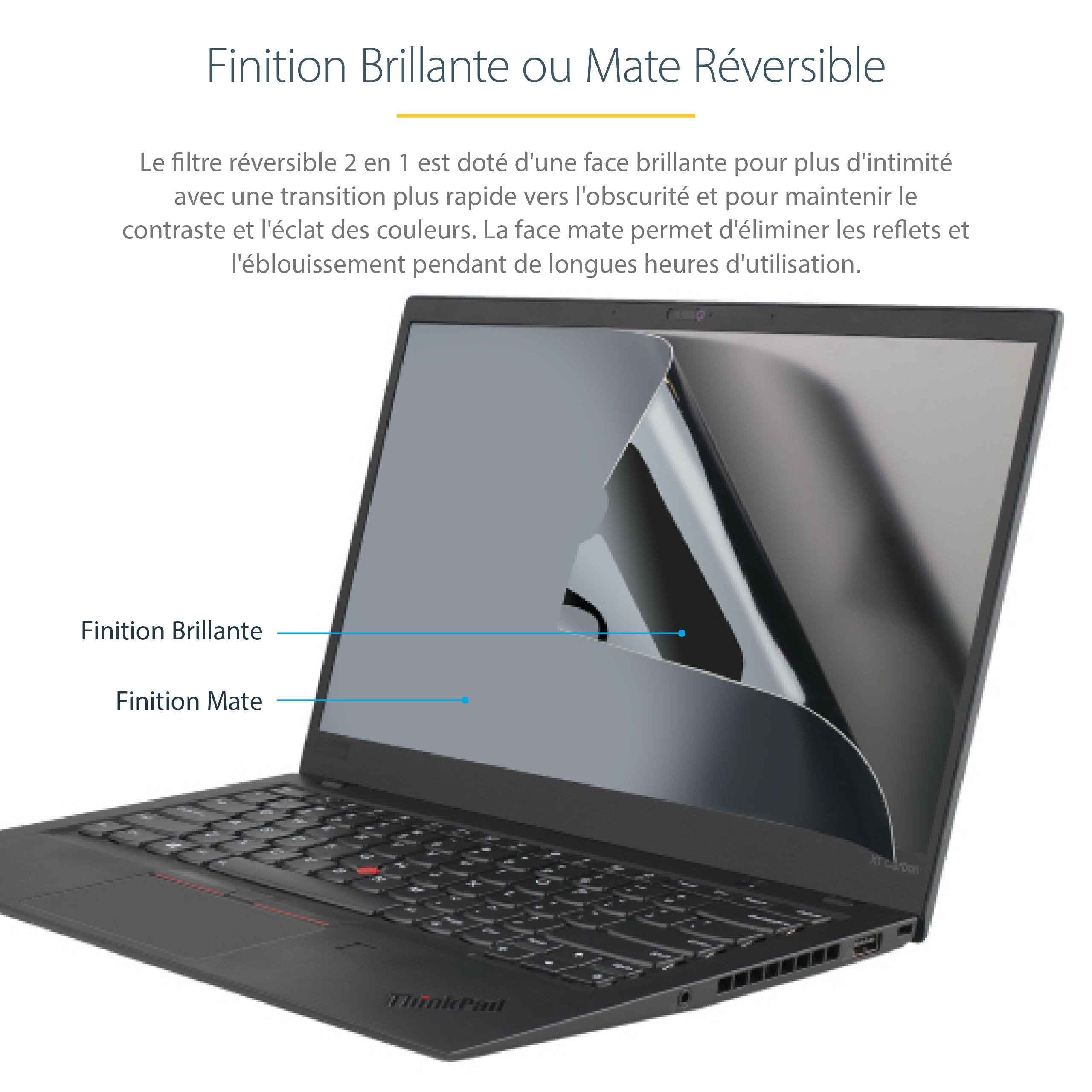 13.3in Laptop Privacy Screen Anti-Glare
