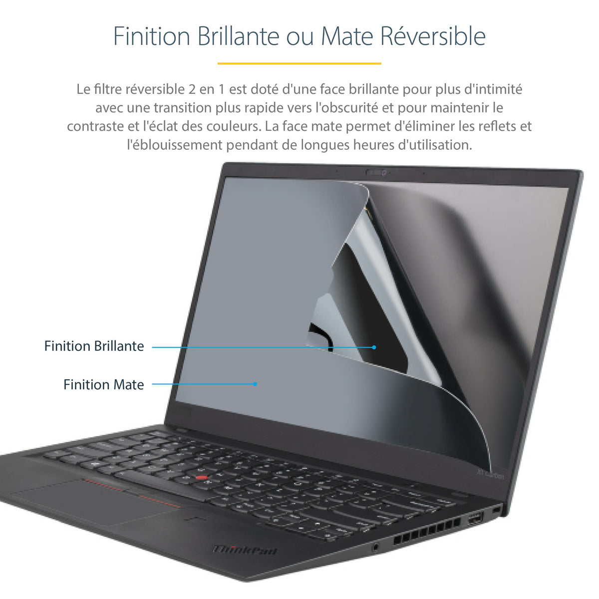 13.3in Laptop Privacy Screen Anti-Glare