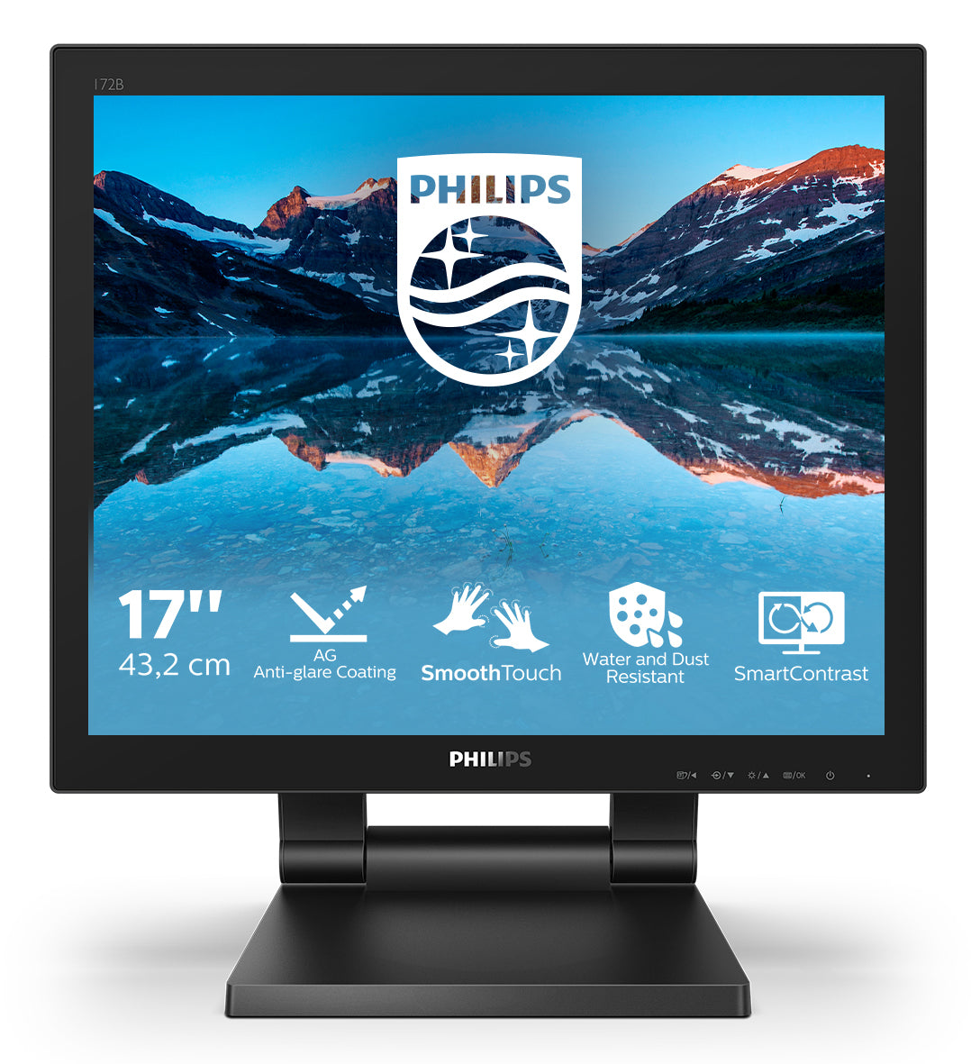 PHILIPS 172B9TL/00 B-Line 43.2cm 17p LCD monitor with SmoothTouch HDMI USB Audio