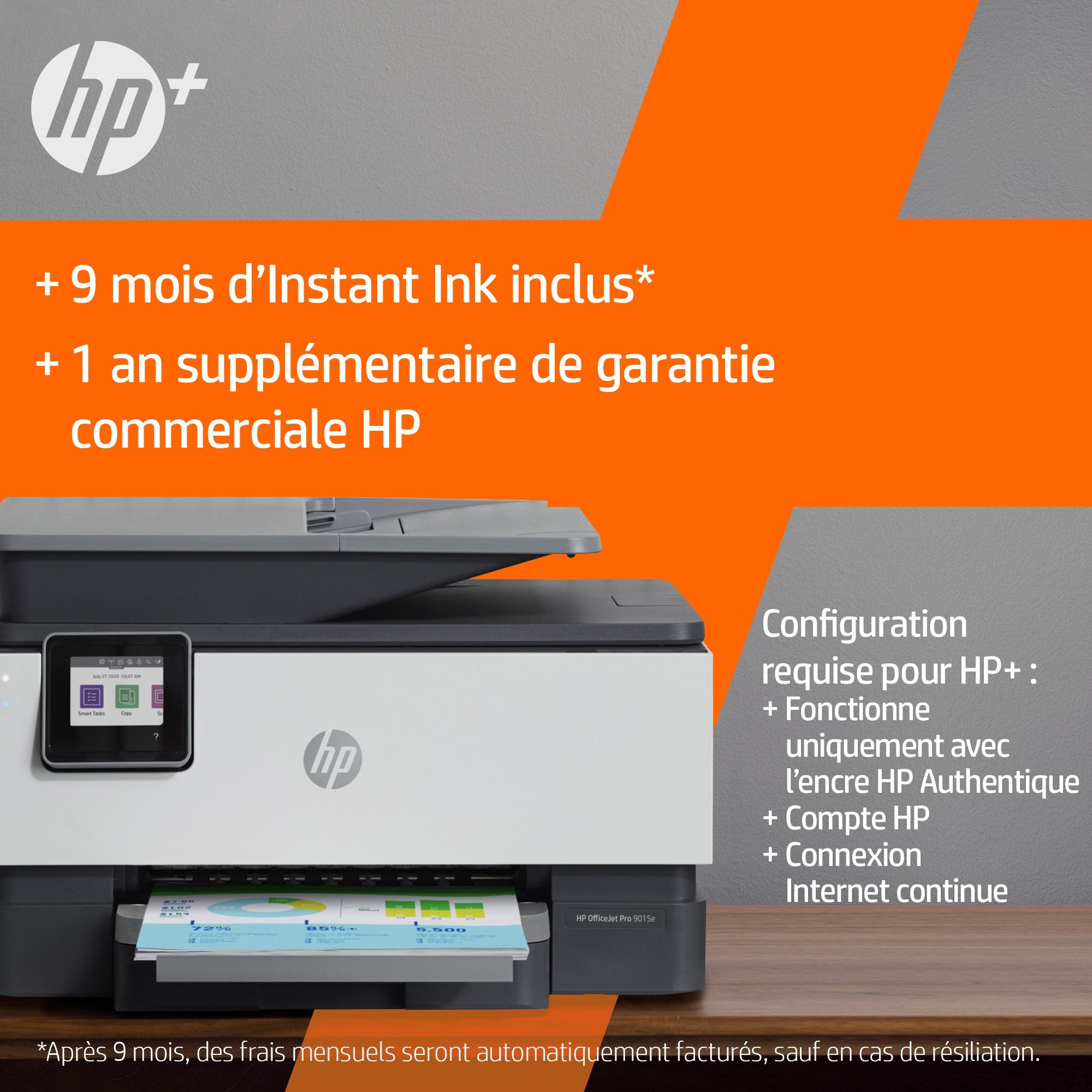 HP OfficeJet Pro 9014e All-in-One A4 color 22ppm USB WiFi Print Scan Copy Fax