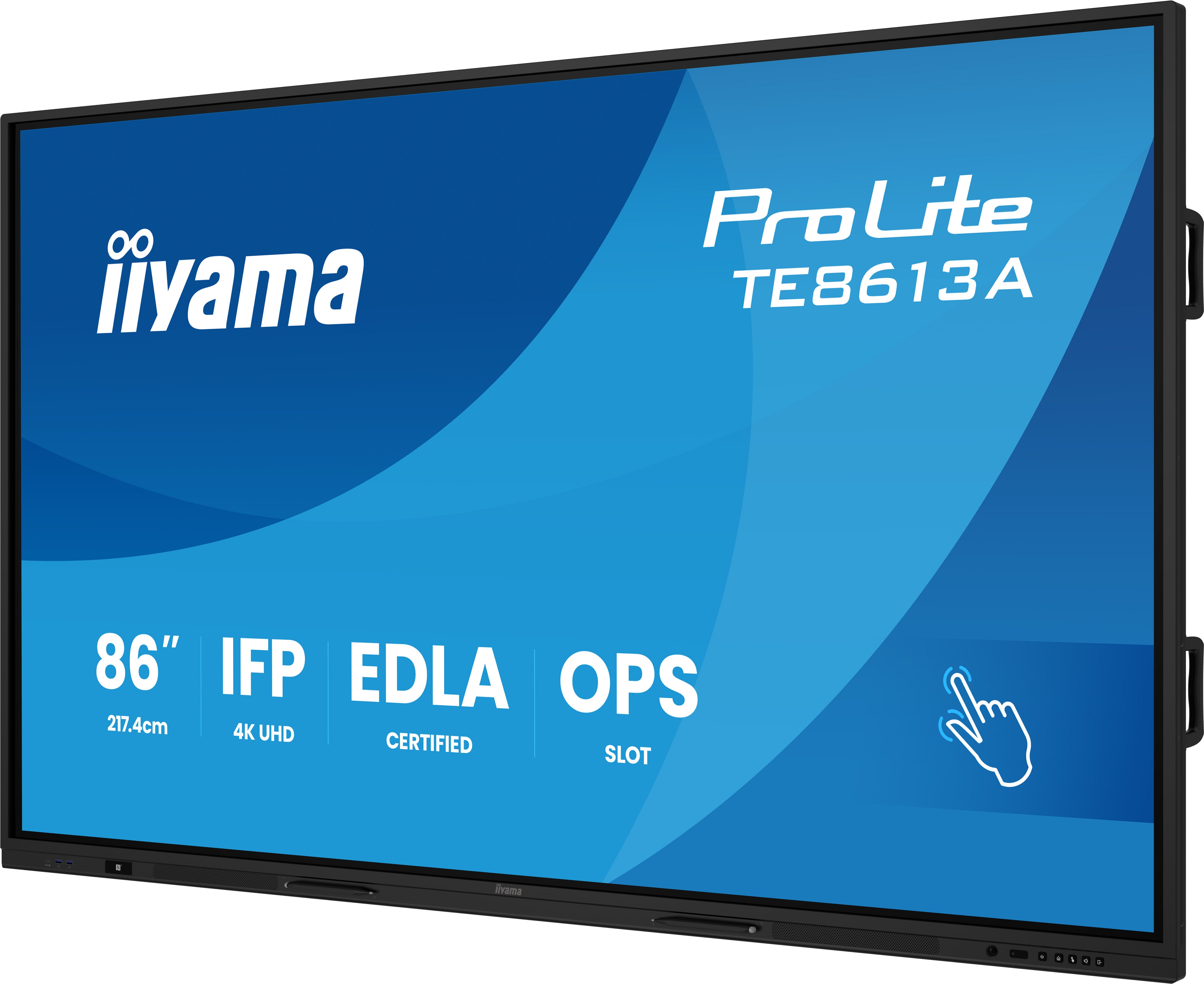 86" IPS 4K 16:9 Google EDLA cert. IFP