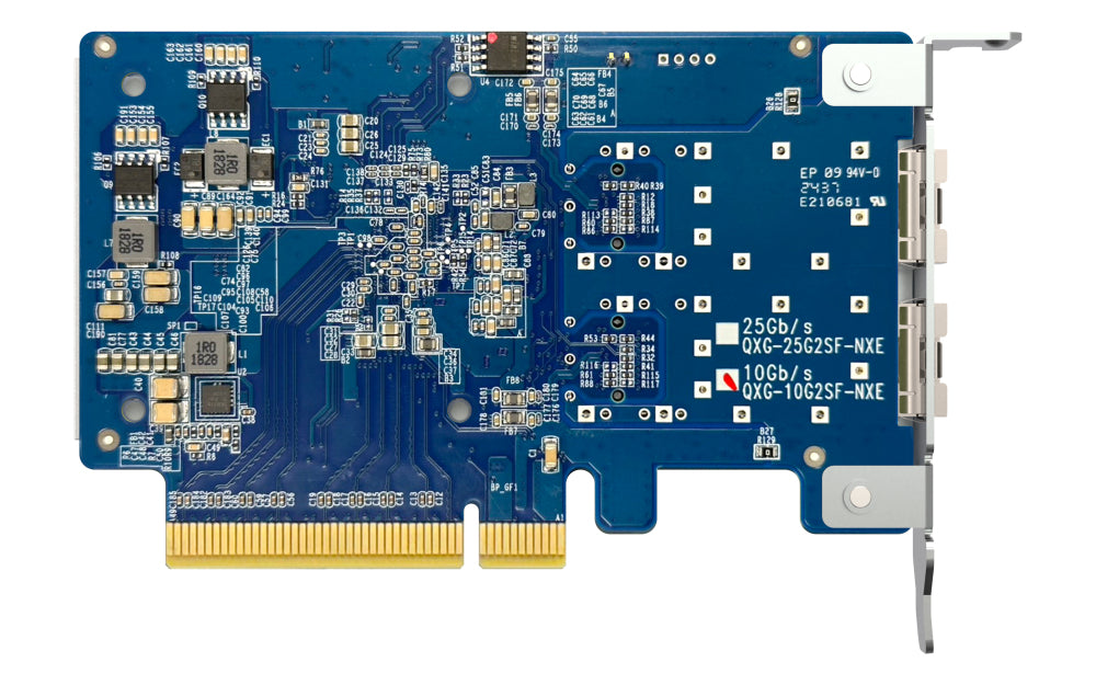 Dual-port SFP+10GbE network expansion