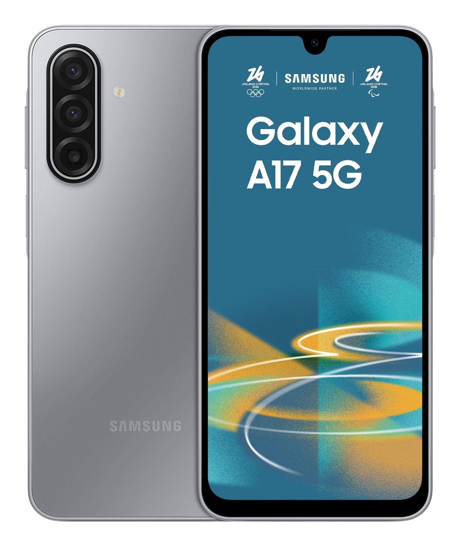"Samsung Galaxy A17 5G 17 cm (6.7"") Double SIM hybride Android 15 USB Type-C 4 Go 128 Go 5000 mAh Gris"