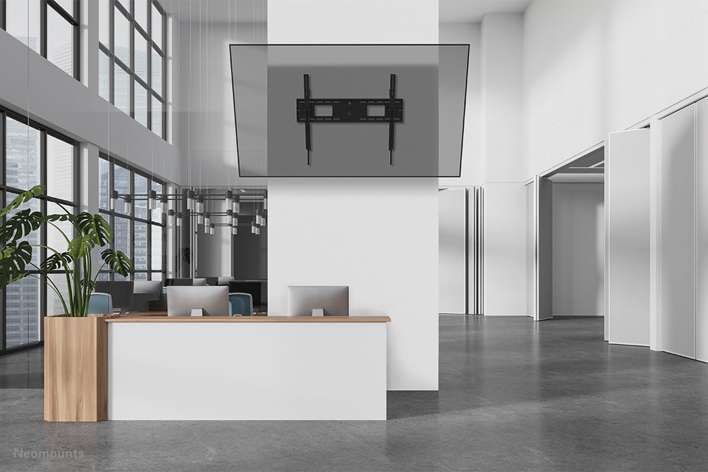 NEOMOUNTS WL35-750BL18 Support mural inclinable pour écran 43-98p- robuste - verrouillable - installation rapide - TÌV