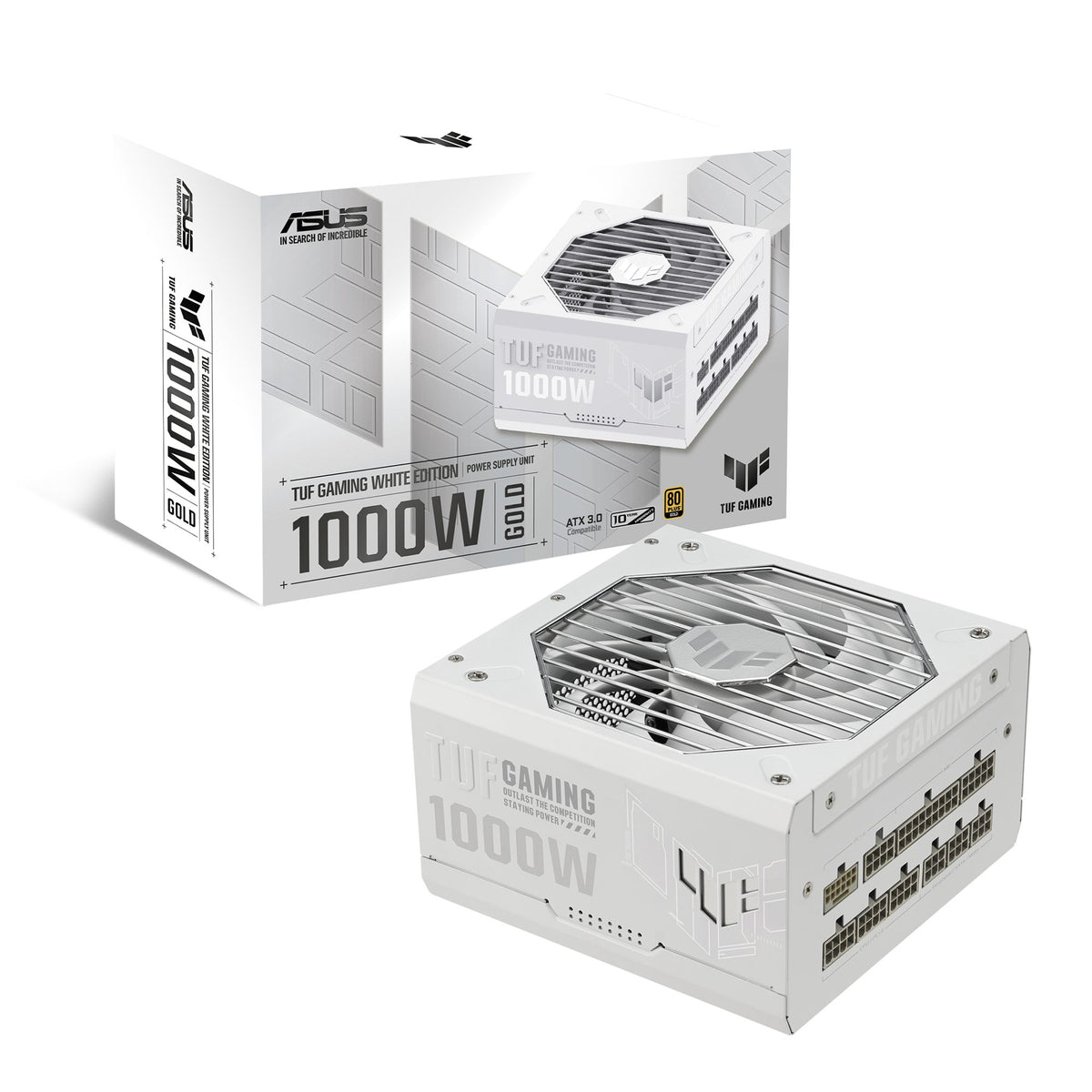 ASUS TUF Gaming 1000W Gold PSU White Edition