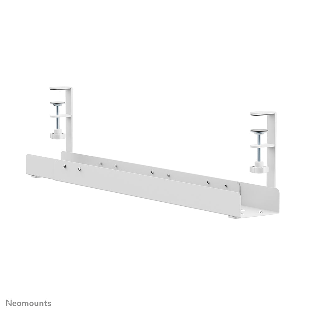 NEOMOUNTS Cable Management Tray max 5kg. clamp-on design universal white