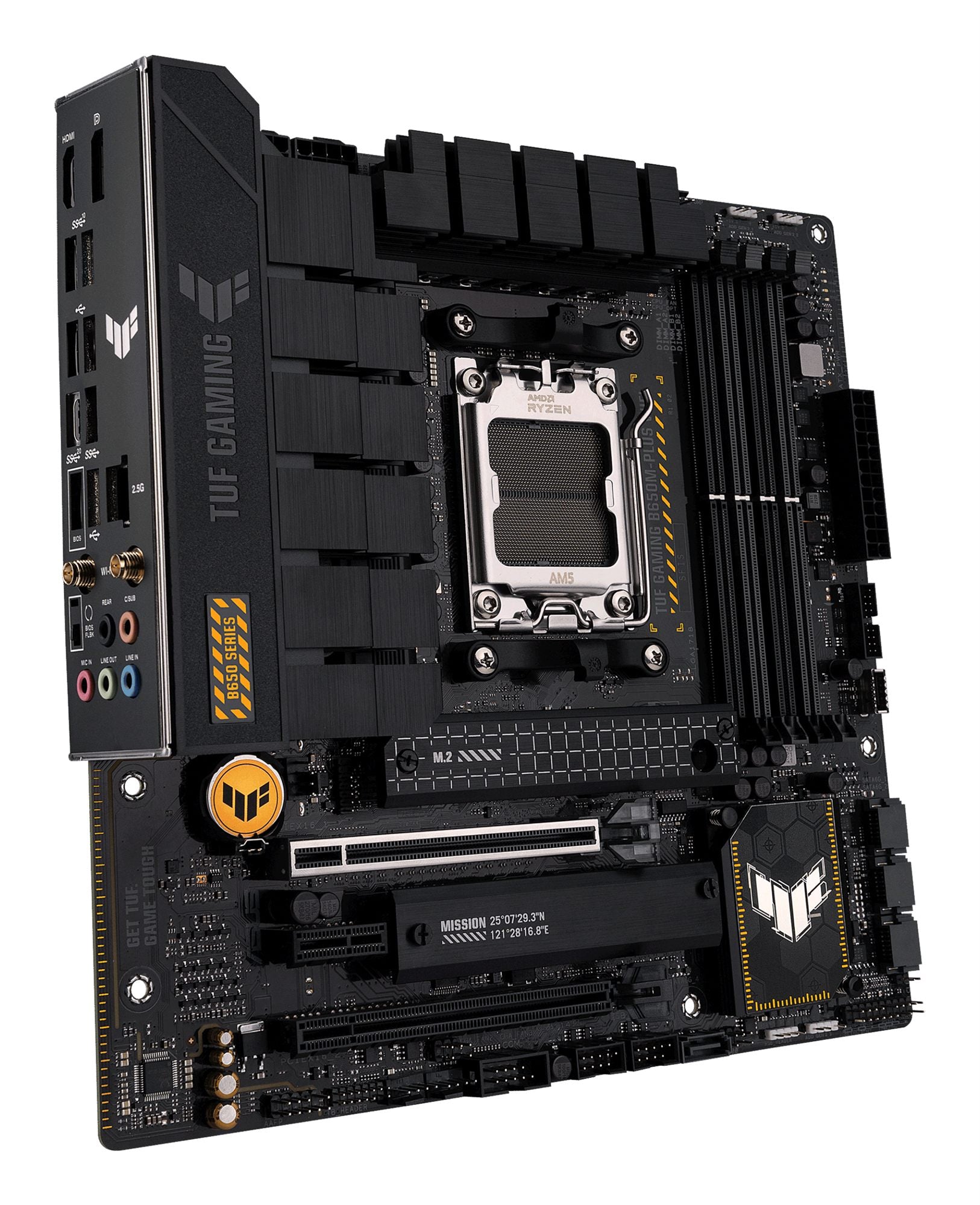 ASUS TUF GAMING B650M-PLUS WIFI AM5 DDR5 mATX MB