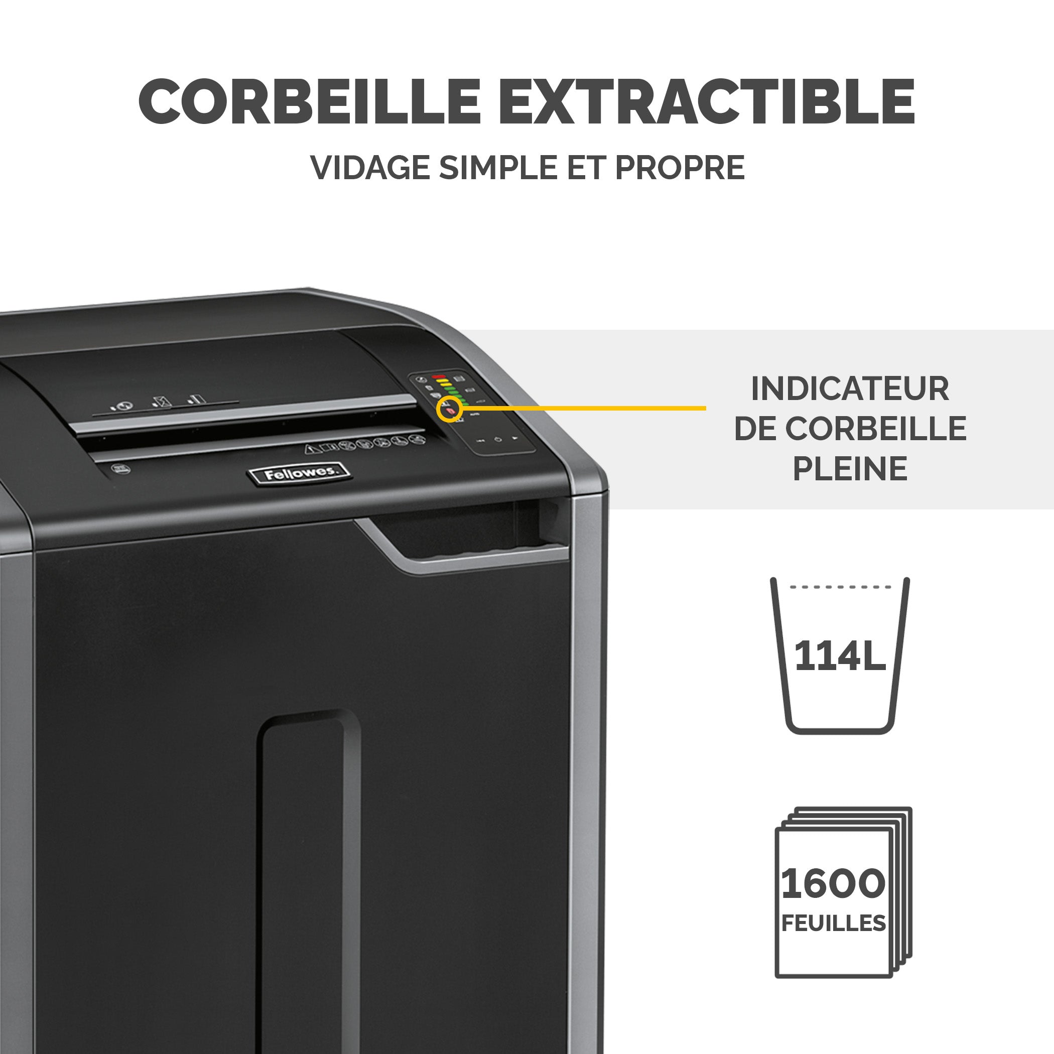 FELLOWES 425I SANS BOURRAGES DIN2 230V-EU/UK