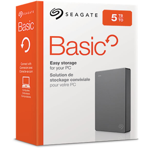 SEAGATE Basic Portable Drive 5To HDD USB3.0 RTL
