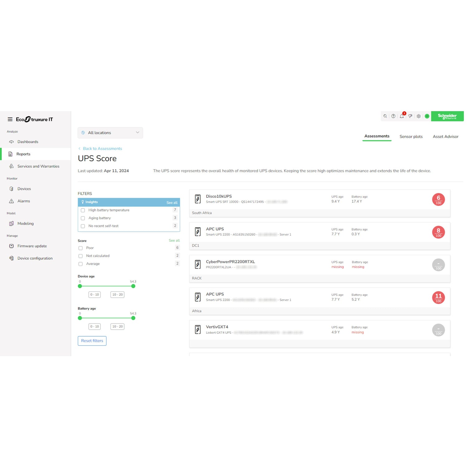 APC EcoStruxure IT Expert 1 Year Digital Subscription