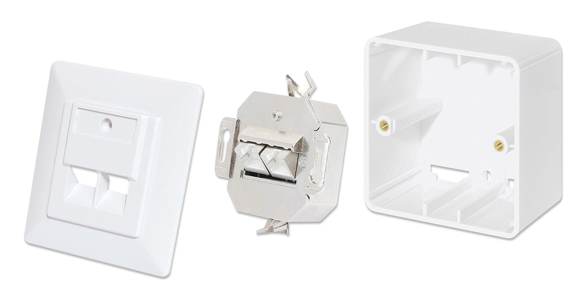 Intellinet 771894 Boîtier NAT pour prise 2xRJ45