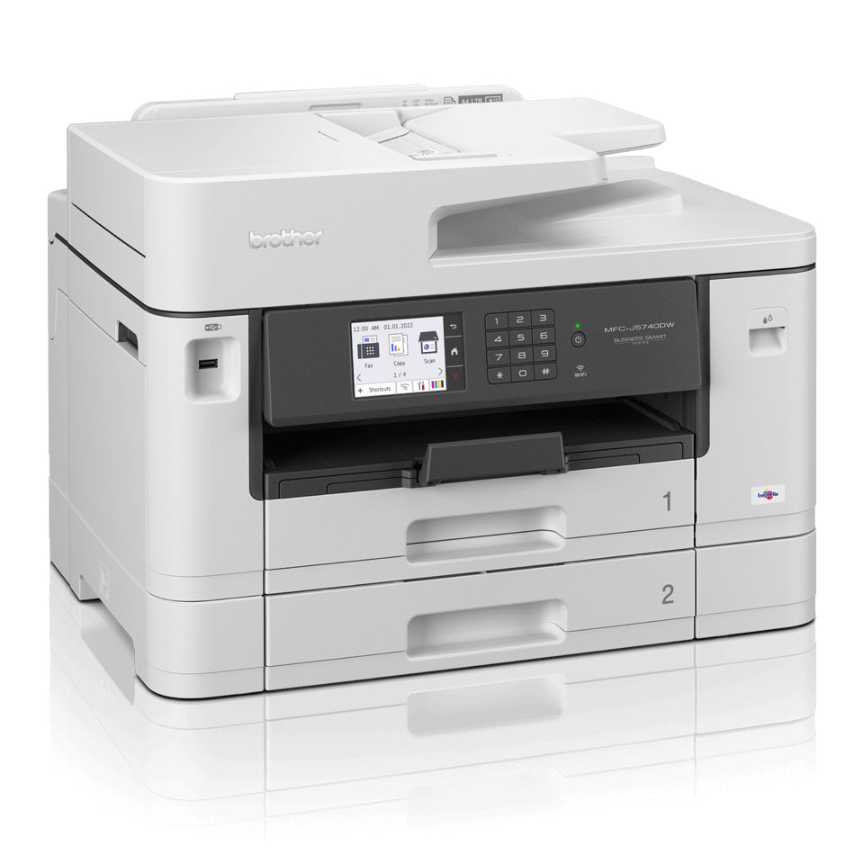 BROTHER MFC-J5740DW MFP colour ink-jet A3 25ppm copy 28ppm print 600 sheets USB 2.0 LAN Wi-Fi USB host