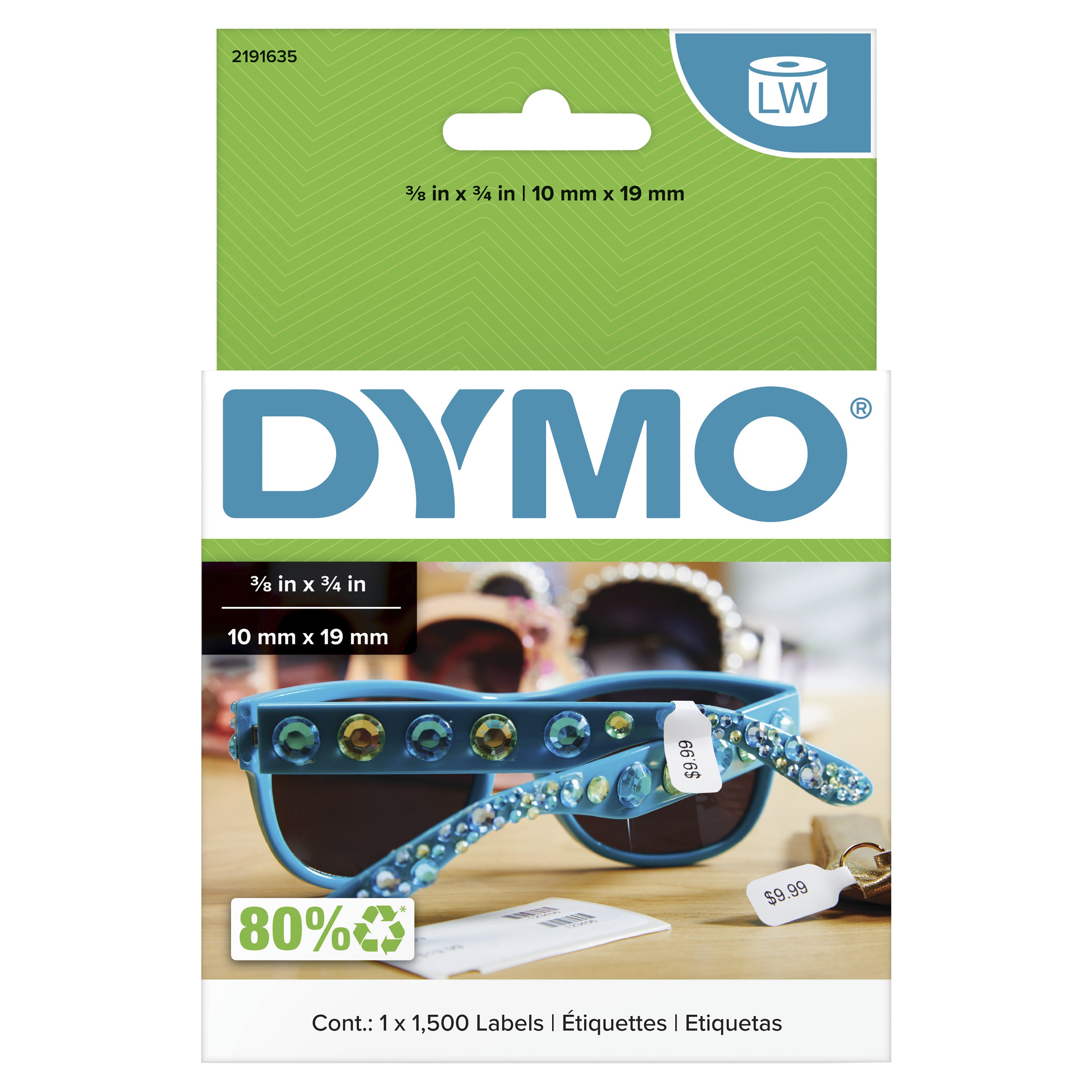 DYMO Etiquettes petit format pour commerce