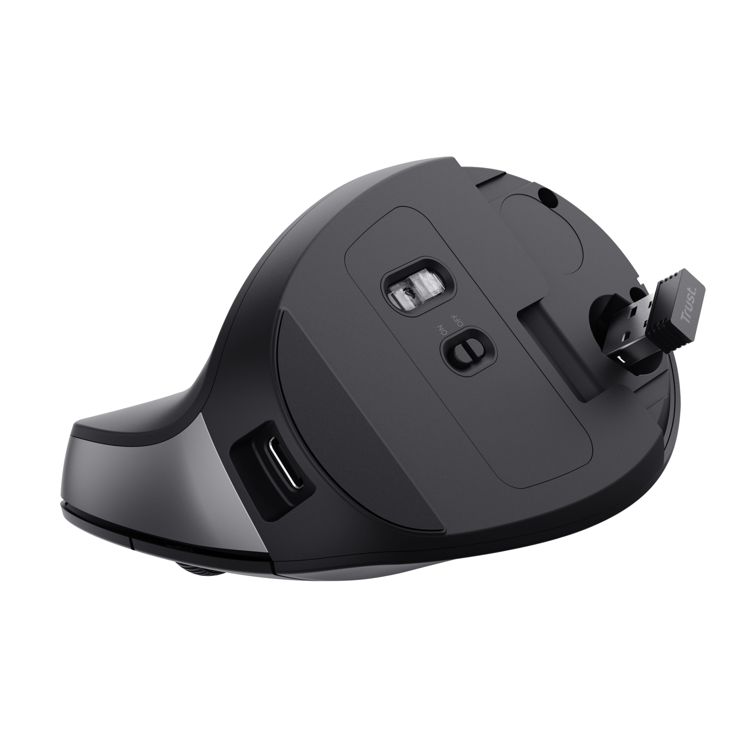 TRUST Souris egonomique BAYO II sans fil - Noire