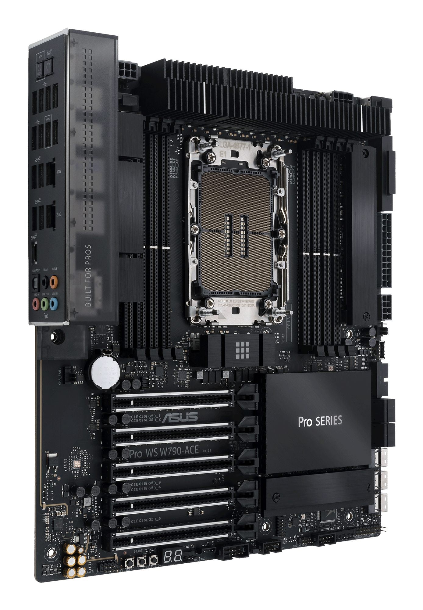 ASUS PRO WS W790-ACE LGA4677 ATX 8xDDR4 7xPCIe 4.0 x16 8xSATA 3xM.2
