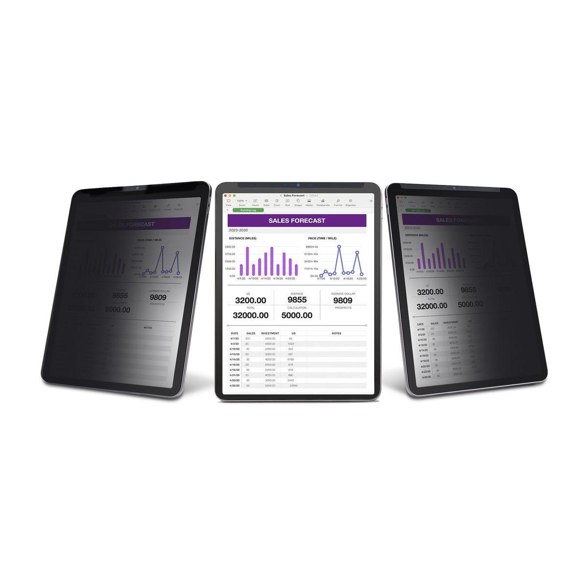 4-Way Privacy Screen For 12.9in iPad Pro