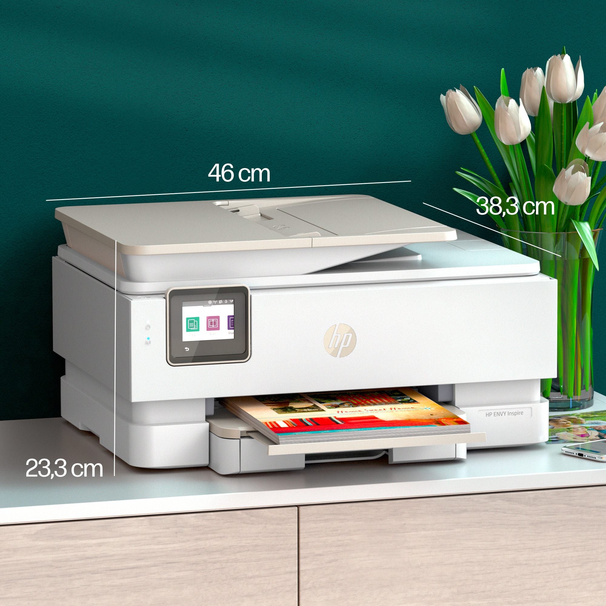 HP ENVY Imprimante tout-en-un HP Inspire 7920e, Couleur, Imprimante pour Maison et Bureau a domicile, Impression, copie, numérisation, Sans fil  HP+  Éligibilit