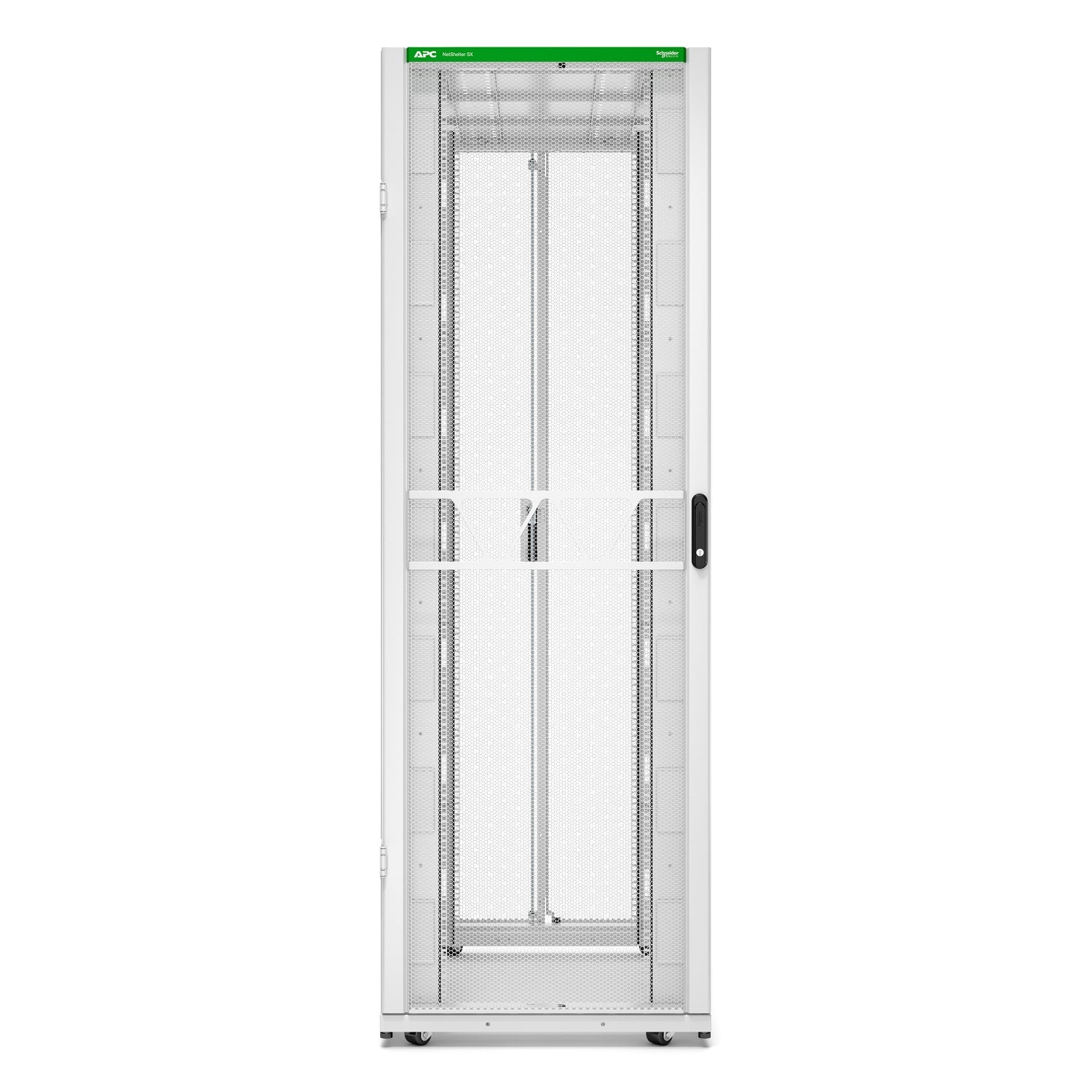 APC NetShelter SX Gen 2 Rack cabinet 2258H x 750W x 1200D mm with Sides floor-standing white 48U 19 TAA Compliant