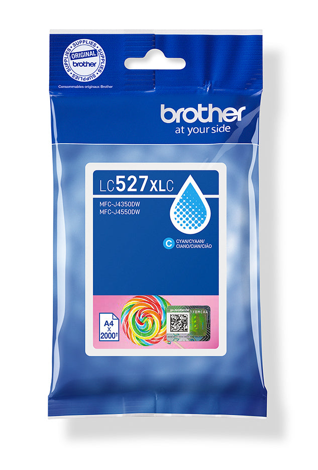 BROTHER Cyan high yield ink cartridge yield up to 2.000 pages