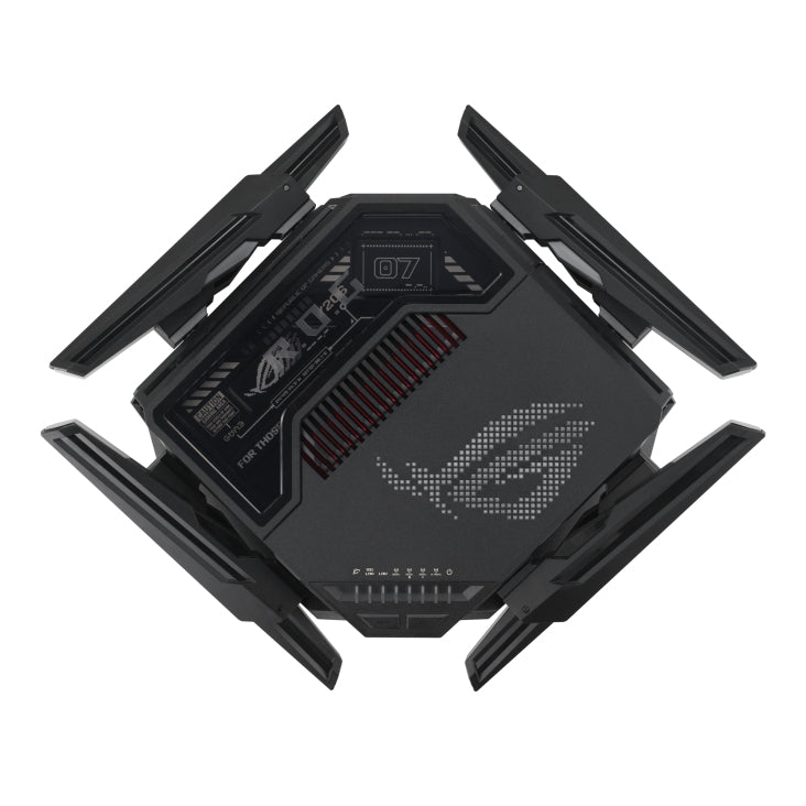 ASUS ROG Rapture GT-BE98 Quad-band WiFi 7 802.11be Gaming Router support new 320MHz bandwidth