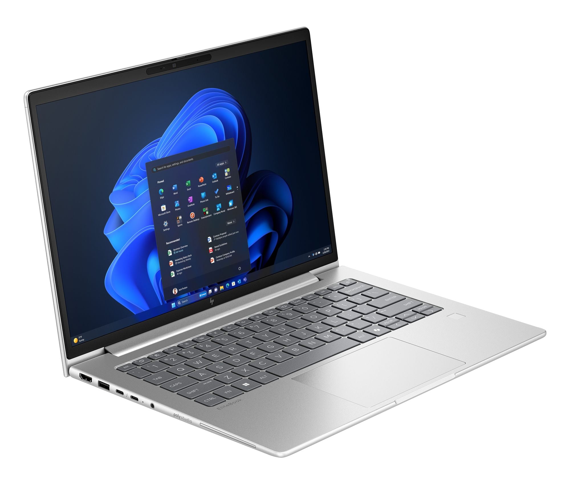 HP EliteBook 6 G1a AMD Ryzen 5 230 14p WUXGA 24Go DDR5 512Go SSD be+BT 3C Batt FPS UMA W11P 1yr Wrty