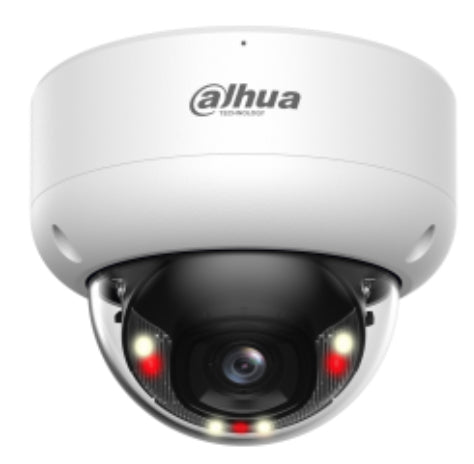 DAHUA- Caméra IP dôme 4Mps 2,8mm Dual Light 40m DH-IPC-HDBW3449E-S-IL