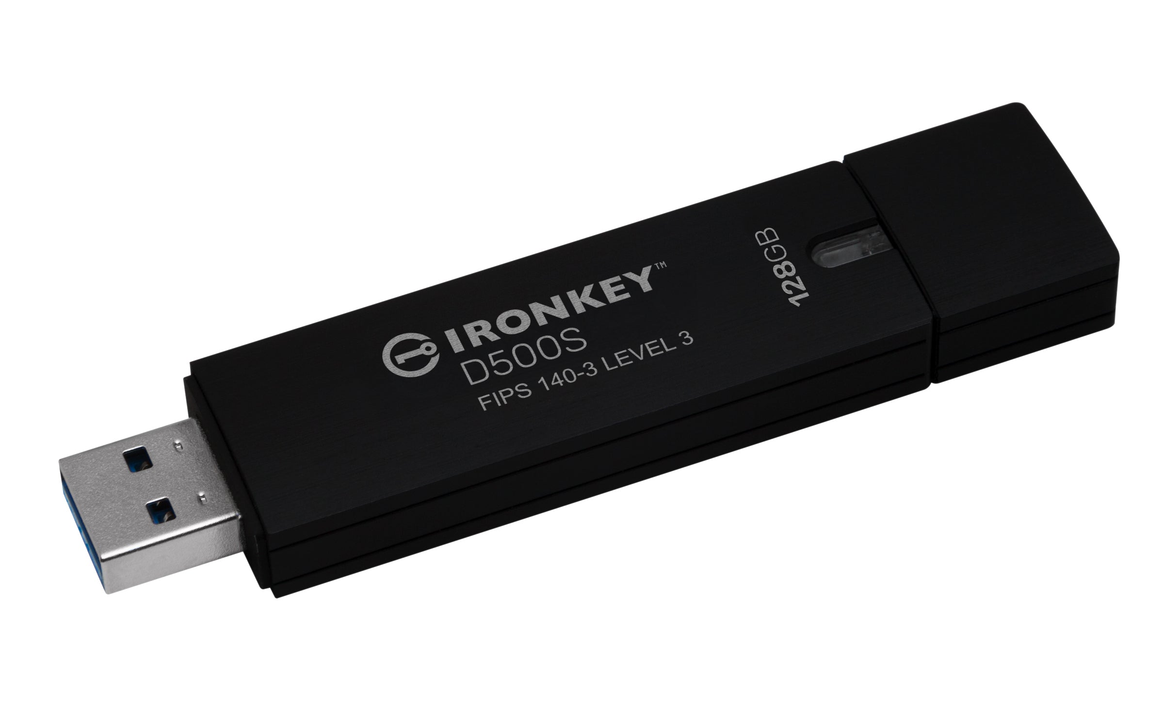 KINGSTON 128Go IronKey D500S FIPS 140-3 Lvl 3 Pending AES-256