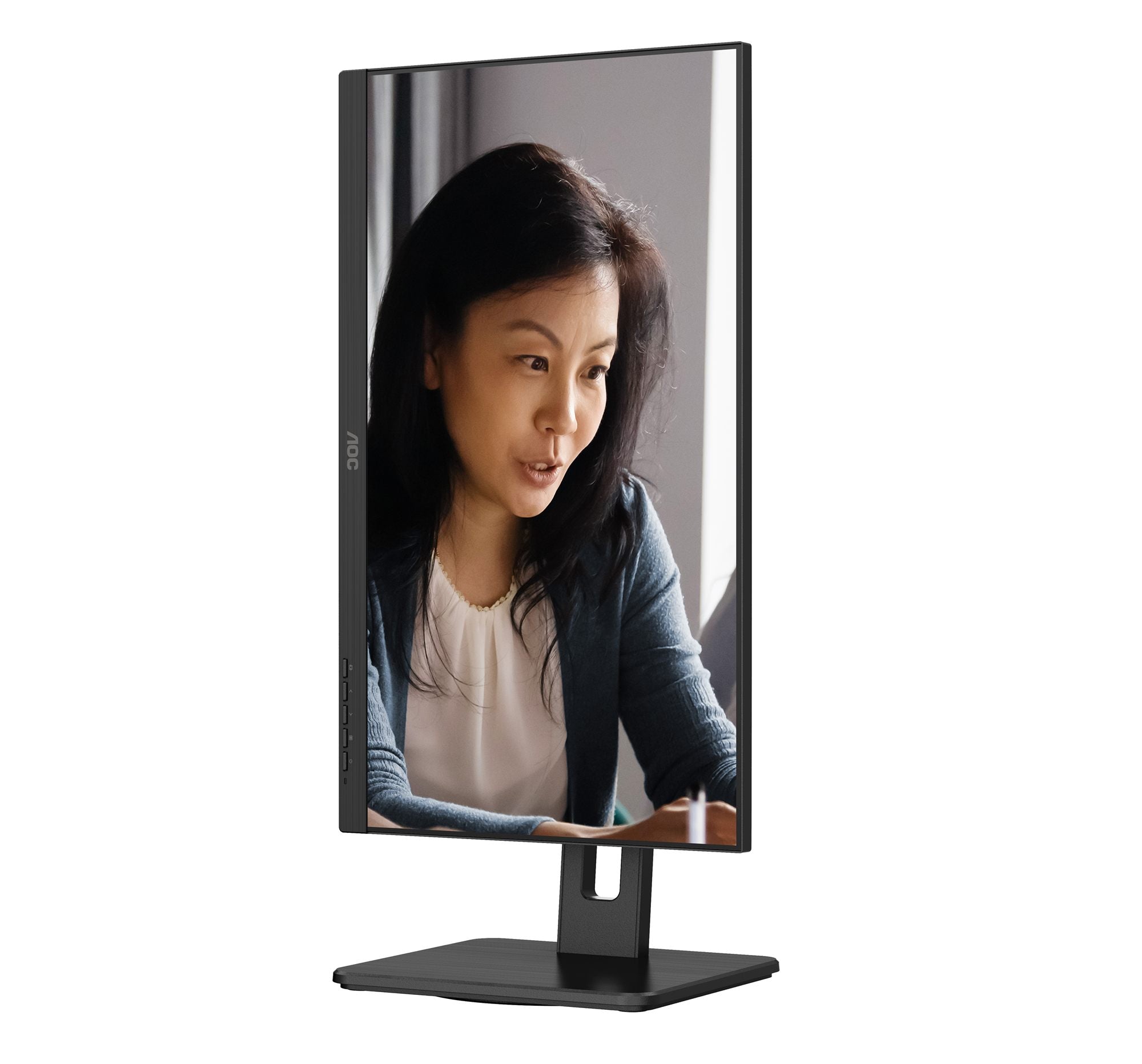 AOC 22E2UMF 22" 1920 x 1080 Full HD (1080p) @ 75 Hz - VA - 3000:1 - HDMI, VG DisplayPort - haut-parleurs - noir - ajustable