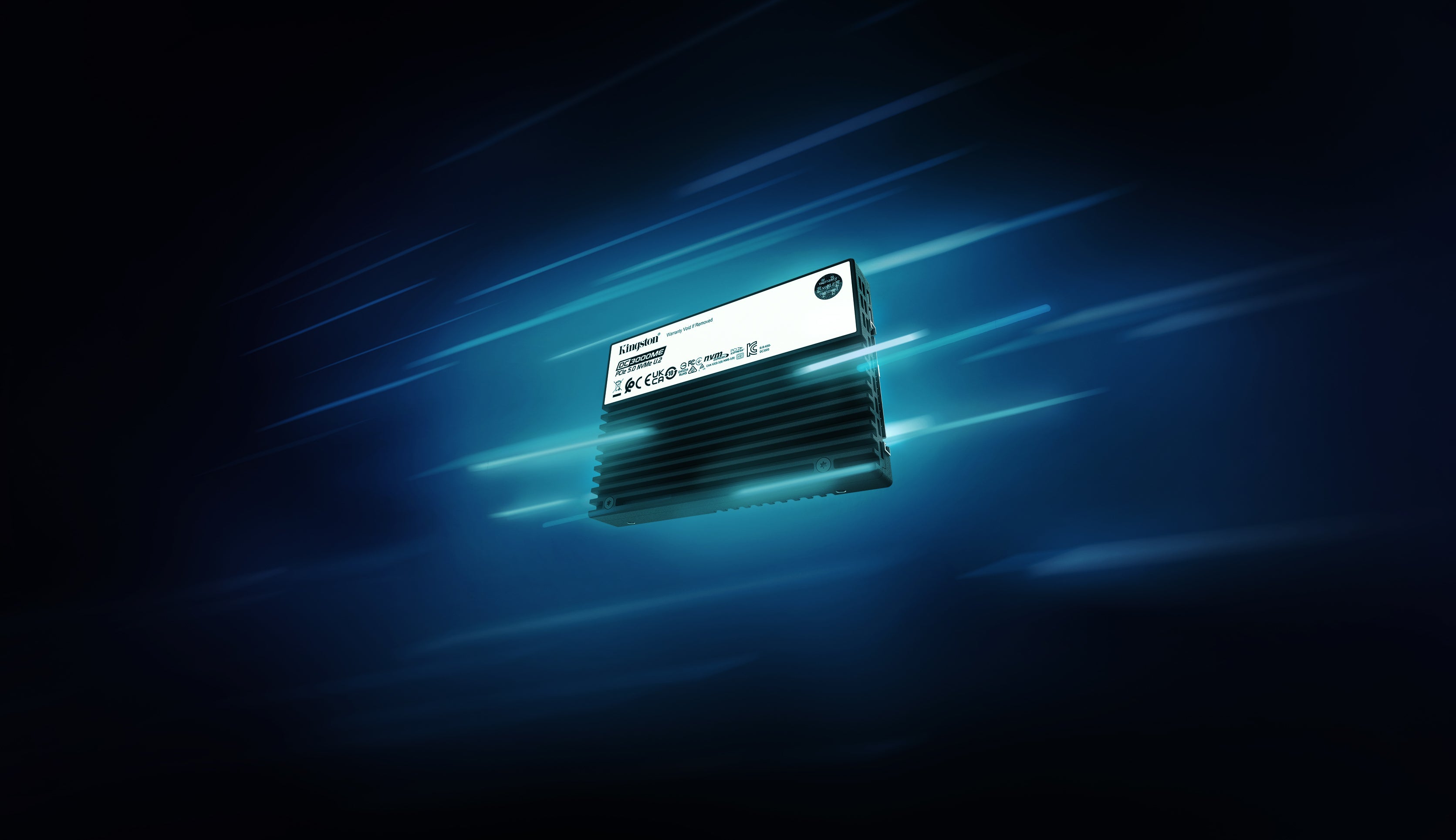 KINGSTON 15.36To DC3000ME U.2 PCIe 5.0 NVMe TCG Opal Enterprise SSD