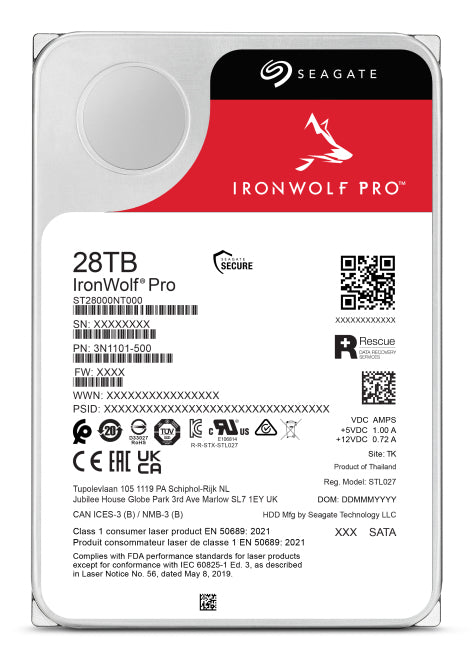 IronWolf Pro 28TB SATA