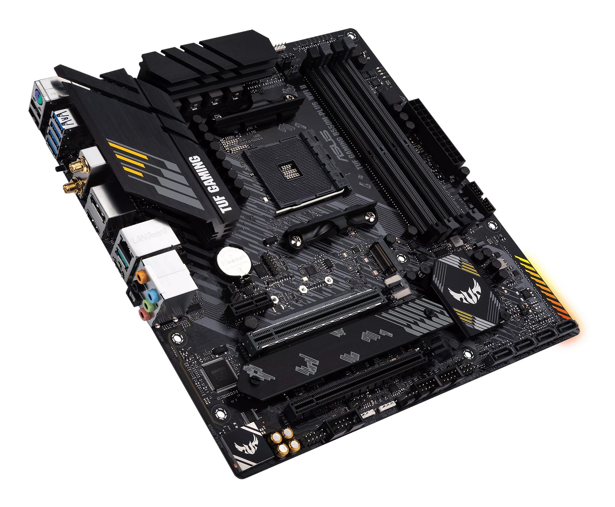 ASUS TUF GAMING B550M-PLUS WIFI II AM4 Socket 4x4DDR 1xHDMI 1xDP 2xM.2