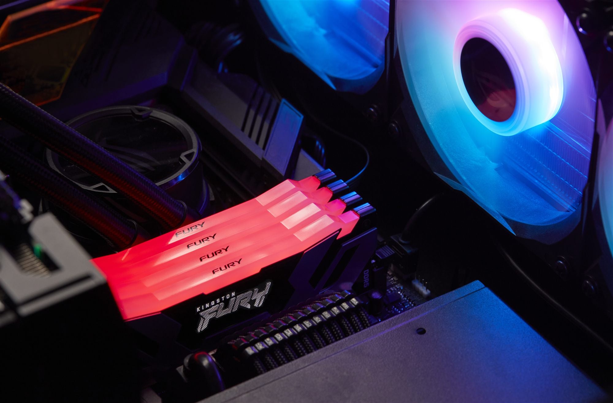 KINGSTON 48Go 6400MT/s DDR5 CL32 DIMM FURY Renegade RGB XMP