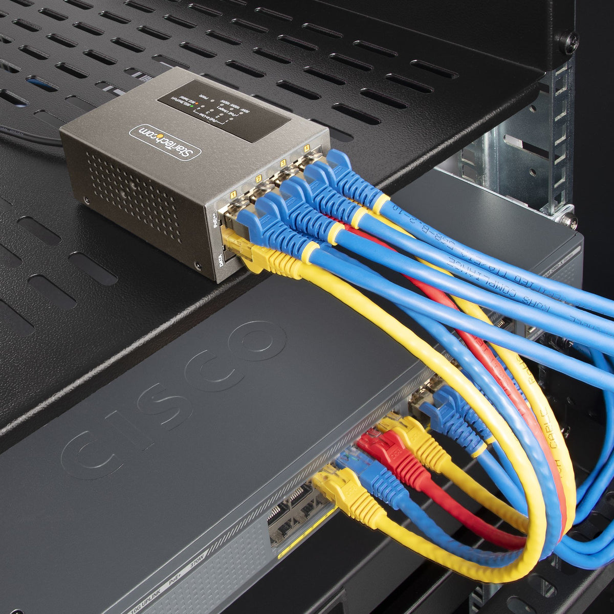4-Port Multi-Gigabit PoE+/PoE++Injector