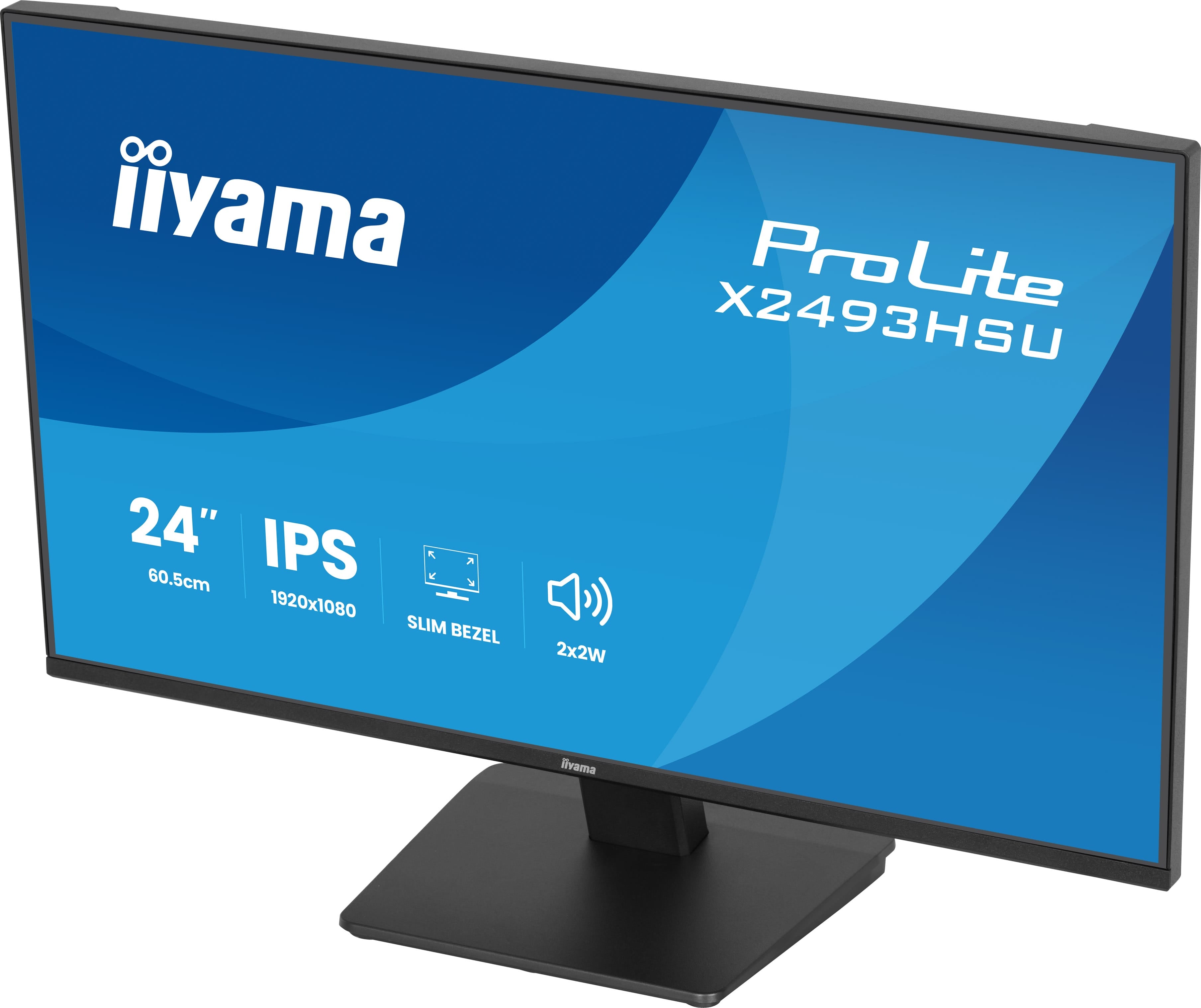 X2493HSU-B1 24" FHD IPS BLACK