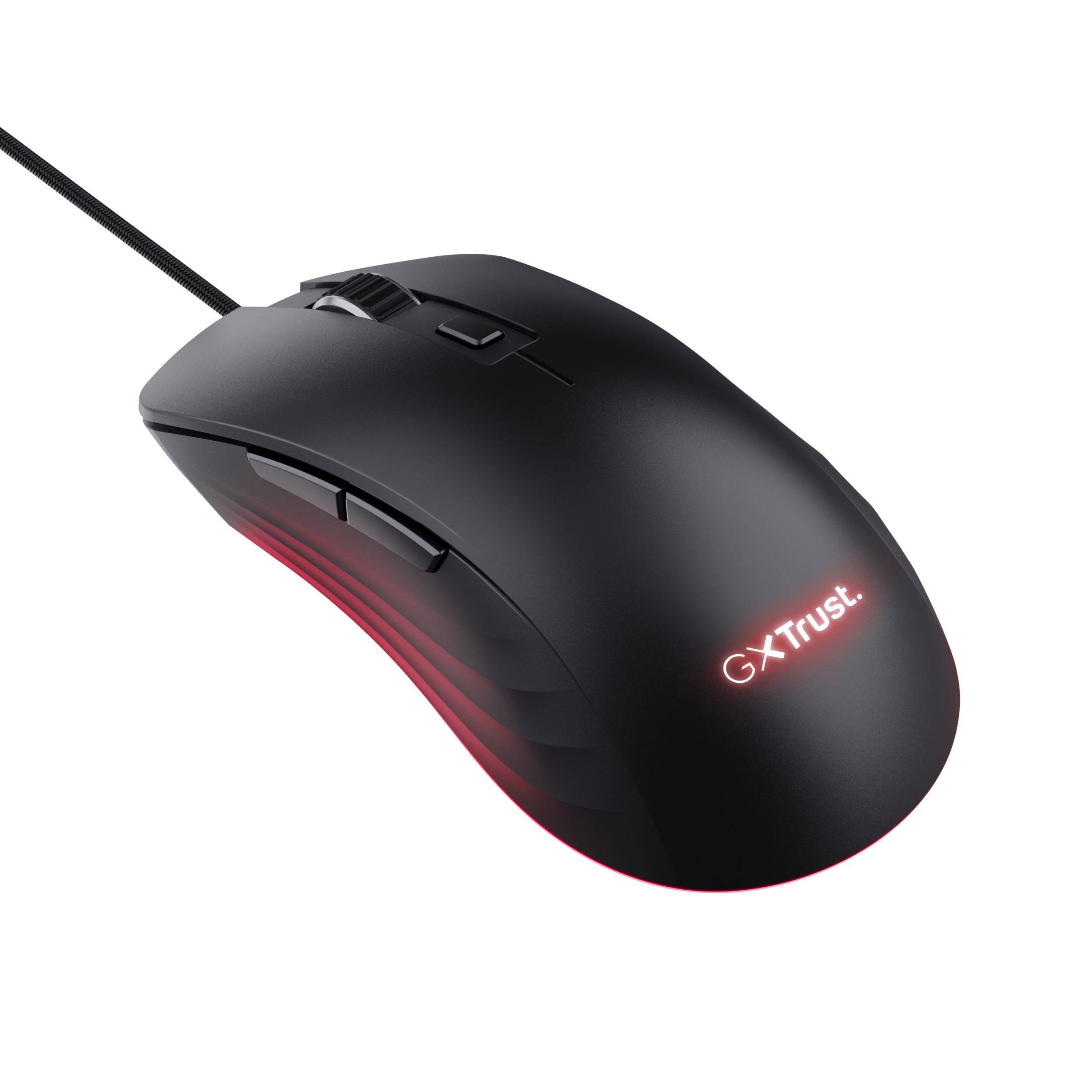 TRUST Souris gaming filaire YBAR+ noire