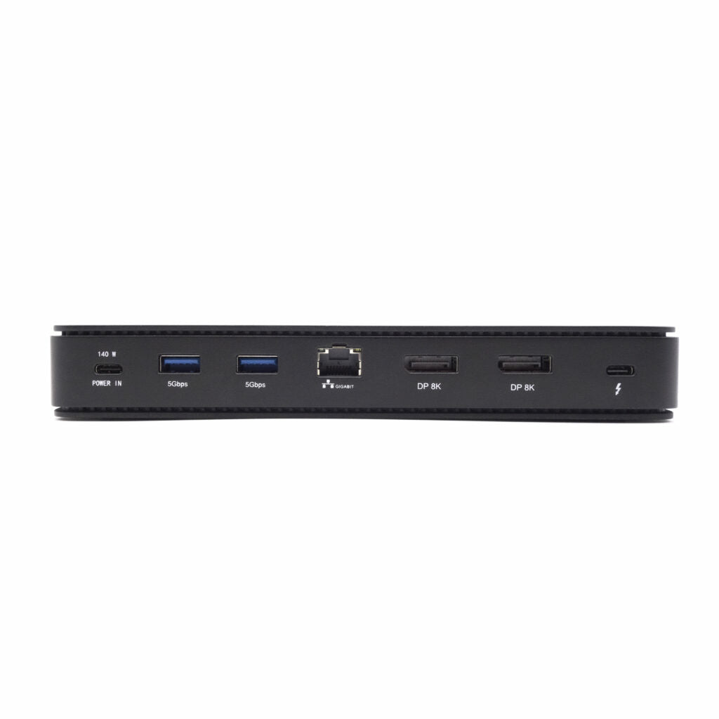 I-TEC Thunderbolt 4 2x Display Dock Generation 3 7x USB + thereof 1x TB4 2.5GLAN PD 92W 1m TB4 Cable SD/TF cardreader 3.5 mm Audio
