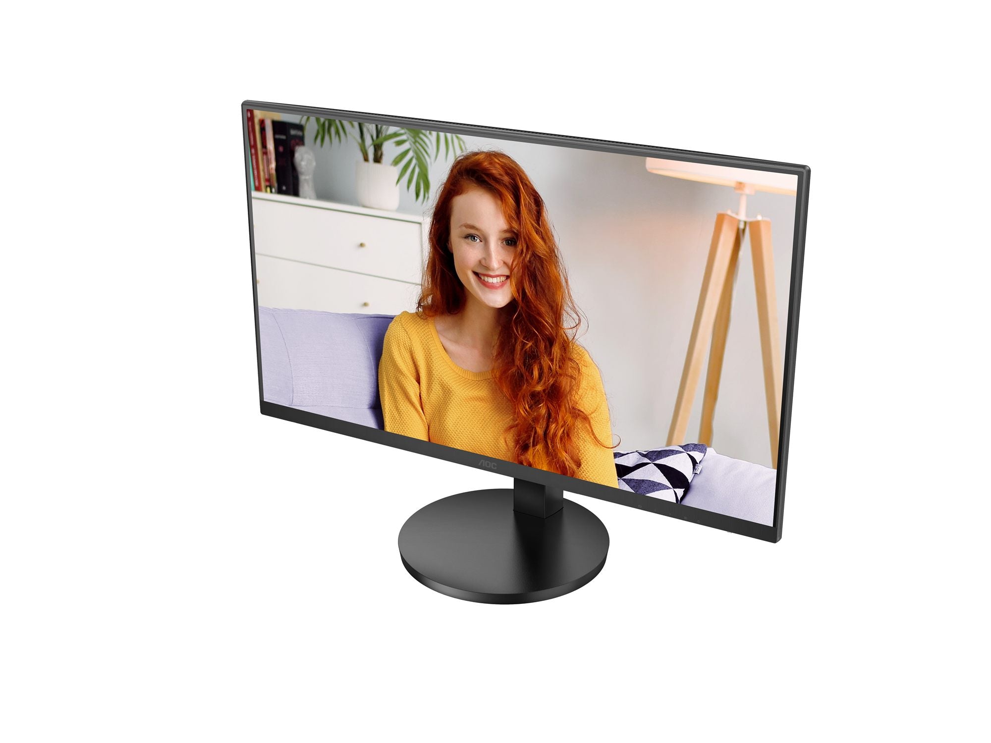 AOC U27B3AF 27p UHD 3840x2160 60Hz HDR10 HDMI 2.0 DisplayPort 1.4 black