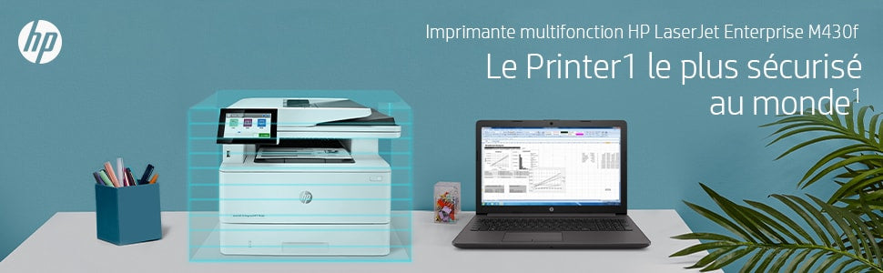 HP LaserJet Enterprise MFP M430f MFP Mono laser 216x297mm A4 38ppm Copy 40ppm Print 350sheets USB LAN