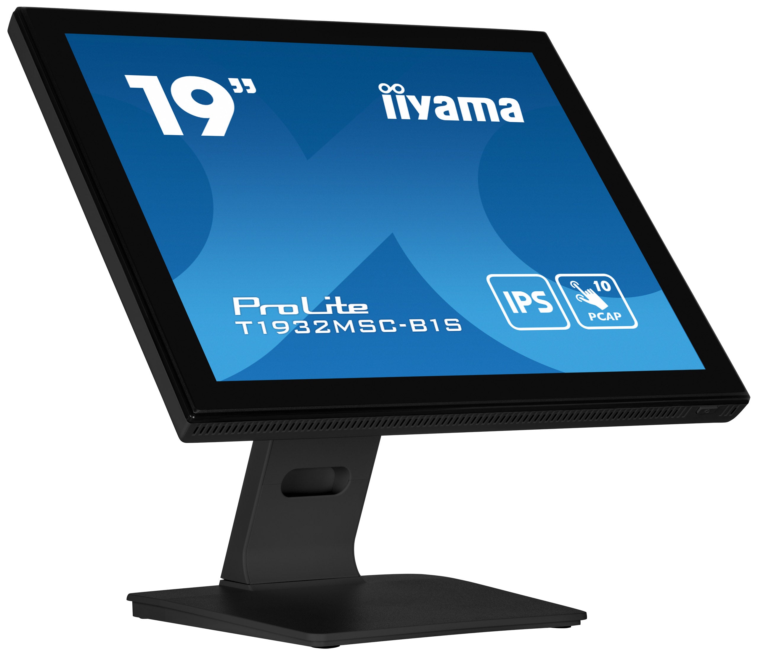 19" PCAP Bezel Free Front 10P Touch IPS