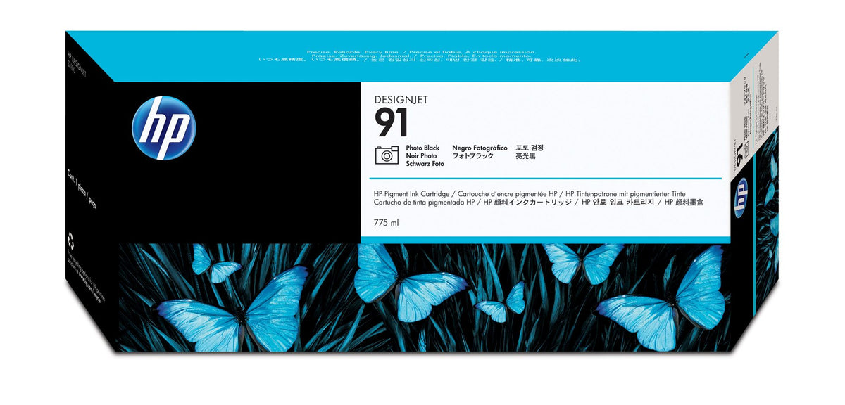HP 91 Photo Black Ink Cart/Vivera Ink