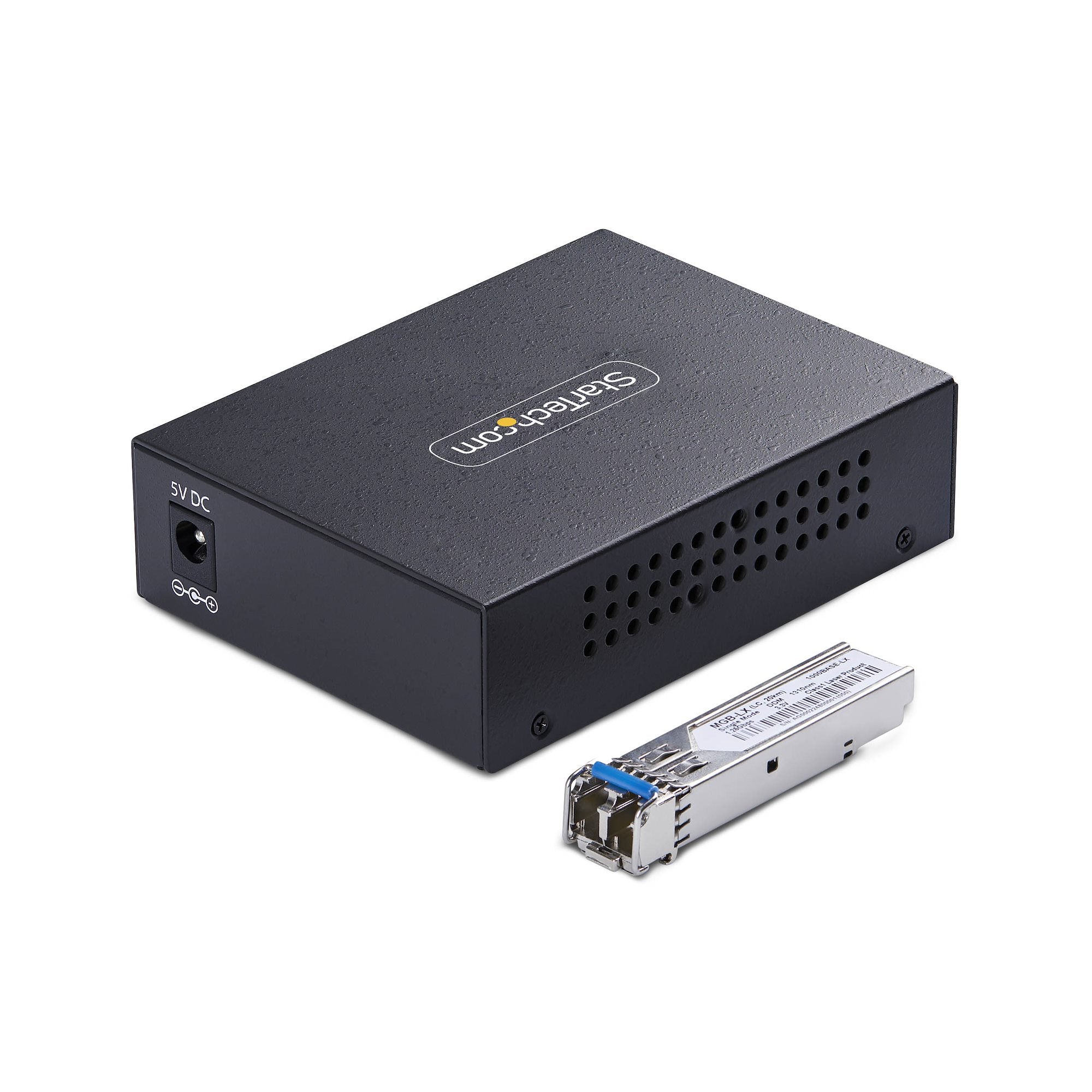 Gigabit SM LC Fiber Media Converter 40km